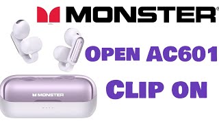 Monster Open AC601 Clip On HeadphonesEarphones [upl. by Solegna221]