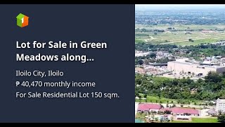 Lot for Sale in Green Meadows along Circumferential Road [upl. by Sassan277]