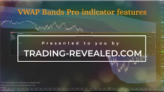 TR VWAP Bands Pro indicator for Ninjatrader presentation [upl. by Catlin]