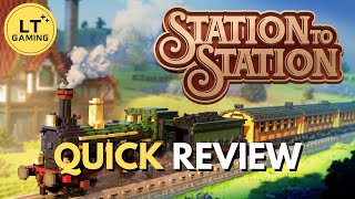 Station to Station  Quick Review [upl. by Reggis486]