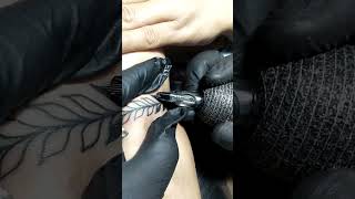 FREEHAND ARMBAND TATTOO [upl. by Friedlander784]