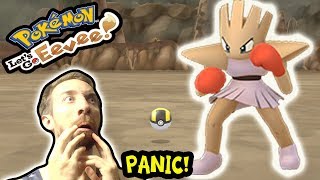 SHINY HITMONCHAN REACTION FREAKOUT Pokemon Lets Go [upl. by Selway]