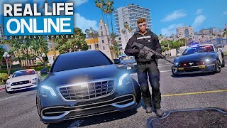 107 GANG vs POLIZEI  GTA 5 Real Life Online [upl. by Eiznik]