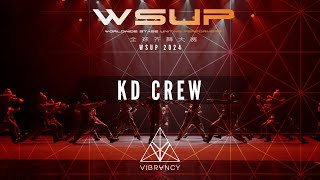 KD CREW  WSUP Dance Comp 2024 VIBRVNCY Front Row 4K [upl. by Patricia199]