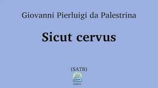 Palestrina  Sicut cervus Sample [upl. by Analad518]