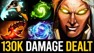 INTENSE GAME EPIC MASTER INVOKER 130K DAMAGE DEALT  Dota 2 Invoker [upl. by Barbra]