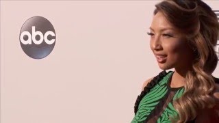 Jeannie Mai Red Carpet Fashion AMAs 2015 [upl. by Boorman]