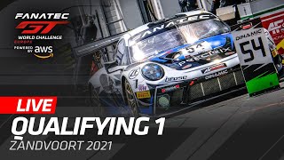 QUALIFYING 1  ZANDVOORT  Fanatec GT World Challenge Powered by AWS EUROPE  ENGLISH [upl. by Shuler]