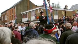 Rowell Fair Proclamation 2012 Outside Rothwell House Hotel [upl. by Annoynek570]