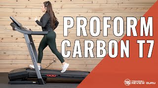 ProForm Carbon T7 Treadmill Review  2023 Model [upl. by Anjela274]