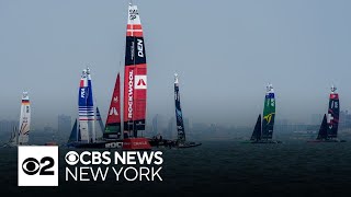 New York Sail Grand Prix takes place this weekend [upl. by Russon]