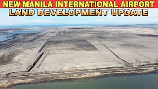 Land Development NEW MANILA INTERNATIONAL AIRPORT update 12312023 [upl. by Dean]