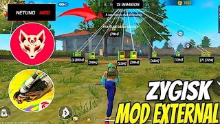 ZYGISK MOD MENU EXTERNAL GRÁTIS HACK ANTBAN FF 1106X 100 HS AIMBOT 360 MODULO MAGISK USUÁRIO ROOT [upl. by Hsivat824]