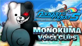 All Monokuma Voice Clips • Danganronpa S Ultimate Summer Camp • All Voice Lines [upl. by Mulligan]