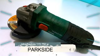 PARKSIDE REBARBADORA 115 750W [upl. by Macfadyn]