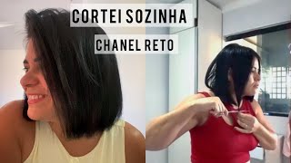 Como cortar o cabelo sozinha em casa cabelo curto [upl. by Htehpaj]