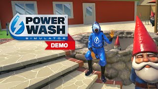 PowerWash Simulator  Demo Launch Trailer [upl. by Meit657]