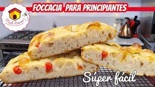 LA FOCACCIA CASERA MAS RICA con poquitos ingredientes [upl. by Damalus402]