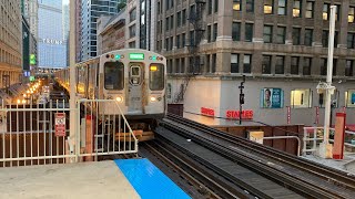 CTA Green Line Ride From WashingtonWabash To 43rd 5000 Series Bombardier 20092015 5084 [upl. by Amii53]