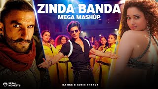 Zinda Banda x Malhari x Kaavaalaa  Mega Mashup  DJ BKS amp Sunix Thakor  South x Bollywood Mashup [upl. by Anders758]