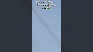 india Air show Chennai ✈️🇮🇳2024 marinabeach viralvideo trending love [upl. by Addi]