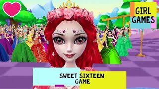 Ice Princess Makeover Game Sweet Sixteen  Makeup Dress Up Game  Girl Games [upl. by Eelnodnarb624]