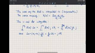 Advanced FEM  Elastostatics in 1D Isoparametric mapping [upl. by Arrik]