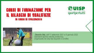 Corsi di formazione Uisp  29 ottobre [upl. by Nylrahc503]