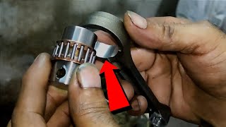 How to repair used connecting rod  crankshaft new life [upl. by Beckman]