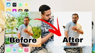 ഇത് ഇത്ര എളുപ്പമായിരുന്നോ Photo background change in 3 second Using iphone malayalam [upl. by Leerzej401]