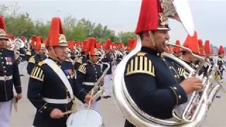 Escuela Militar 2018 Gran Parada Militar Penachos Rojos Movimientos de Fuerzas de Presentación [upl. by Savior]