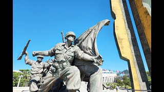 The War Memorial of Korea in Yongsan Seoul [upl. by Tadich]