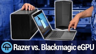 Raze Core X vs Blackmagic eGPU on Mac Review [upl. by Georgine]