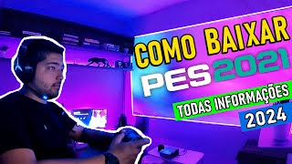 COMO BAIXAR PES 2021 download PC atualizado [upl. by Edmonds192]