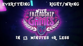 Everything RightWrong With Friendship Games in 13 Minutes or Less CinemaSins Parody [upl. by Slavin]