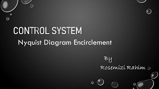 Control System Nyquist Diagram Encirclement [upl. by Melisenda]