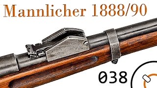 History of WWI Primer 038 AustroHungarian Mannlicher 1886 to 188890 Documentary [upl. by Halyahs]