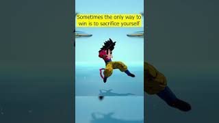 Sometimes the only way to win is to sacrifice yourselfsparkingzero anime dragonball [upl. by Lanna]