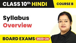 Class 10 Hindi Syllabus 202223 Course B  CBSE Class 10 Hindi Syllabus Overview [upl. by Courtney]