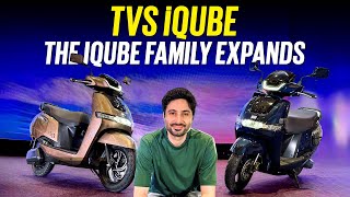 TVS iQube new variants  Price range features  Walkaround  autocarindia1 [upl. by Mingche69]