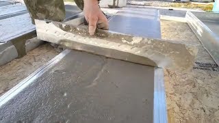 2nd Pouring of Air Crete Shed Panels [upl. by Concha]