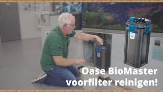 🐟 Oase BioMaster voorfilter schoonmaken stap voor stap  Heems TV  Vlog 7 [upl. by Gentilis]