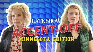 The Late Show AccentOff Minnesota Edition [upl. by Marlon]