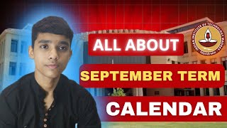 IIT Madras Bs Data Science September Term Calendar  IIT Madras Bs Data Science  letslearn1110 [upl. by Eelyac24]