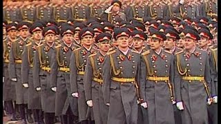 HD Soviet October Revolution Parade 1986 Part I Парад 7 Ноября [upl. by Arreip]