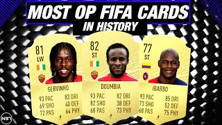 MOST OP FIFA CARDS IN HISTORY  ft Doumbia Ibarbo Gervinho Emenike [upl. by Guy665]