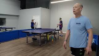 OWTTA Team Doubles 1  Div A RR  Henry Li 1011 vs Bing Chen 991  31 [upl. by Whitson]