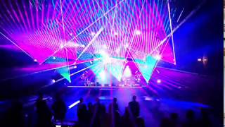 Audio Effetti and Laserworld at Music Inside Rimini MIR 2017  stage show  Laserworld [upl. by Laufer]