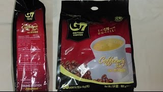 越南 G7 三合一即溶咖啡 中文版 [upl. by Thgiwed]