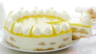 🍋 TORTA FREDDA AL LIMONE di Stefania  Il Ricettario 66 [upl. by Neelya]